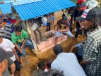 Korban Pembunuhan Teroris KKB di Tambang Emas Ilegal Kampung Kawe, Pegunungan Bintang Dimakamkan di Merauke