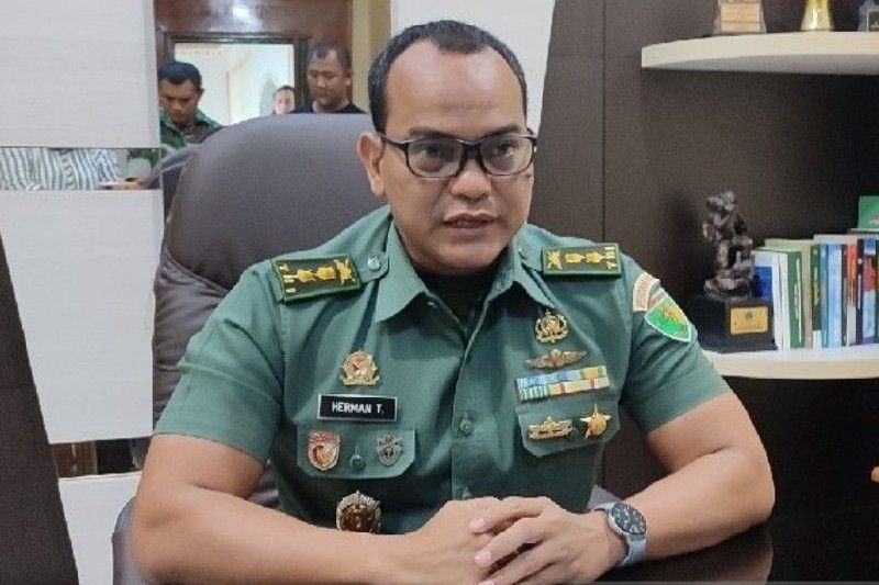 Kapendam XVII Cenderawasih Letkol Kav. Herman Taryaman.