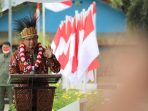 Saat Launching Pembagian 10 Juta Bendera, Mendagri Tegaskan Percepatan Pembangunan Jadi Spirit Pembentukan DOB Papua
