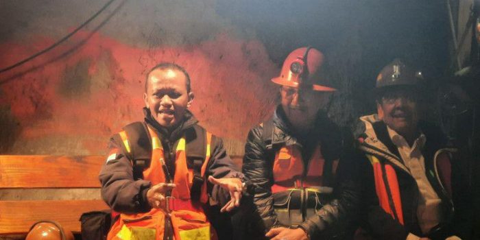Menteri Investasi Tinjau Pabrik Pengolahan Konsentrat di Area Grasberg Block Cave