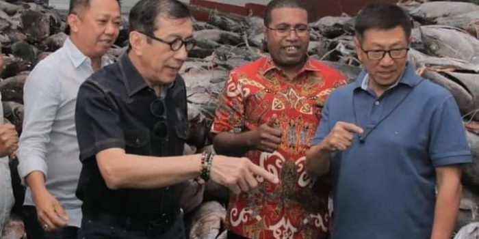 Menkumham Dorong Eksport Ikan Segar, Yasonna: Saya akan Sampaikan ke Menteri KKP dan BUMN Pengiriman Ikan Langsung Biak – Jepang