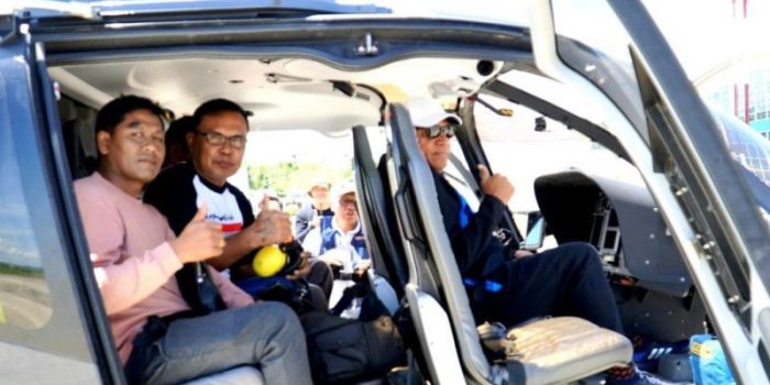 Helikopter Rombongan Gubernur Papua Barat Mendarat Darurat Akibat Cuaca Ekstrem