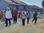 Akan Diresmikan Presiden Jokowi, Mensos Risma Tinjau 76 Rumah Sehat Untuk Korban Banjir Bandang Sentani