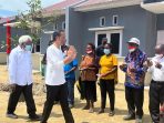 Presiden RI Tinjau 76 Unit Rumah Sehat untuk Korban Terdampak Banjir Bandang 2019 di Sentani