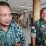 Komisioner Komnas HAM Khoirul Anam (kiri) bersama Pangdam XVII Cenderawasih Mayjen TNI Muhammad Saleh Mustafa di Jayapura, Papua, Selasa (13/9/2022)