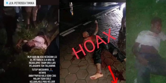 Kapolres Mimika Klarifikasi Beredarnya Foto-foto “Korban” dengan Narasi Provokatif di Medsos, Coba Simak Baik-baik