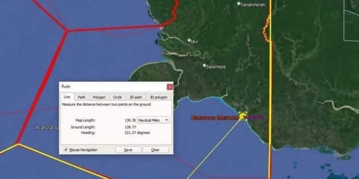 Kapal Ikan Asal Dobo Terbalik di Laut Arafura Merauke, Australia Kerahkan Pesawat Bantu Pencarian