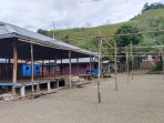 Dinas PUPR Kabupaten Jayapura Bangun Tempat Serasehan di Kampung Ayapo