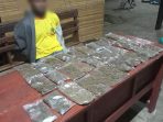 Bawa Ganja Gunakan Kantong Kresek, Seorang Pria Dibekuk Anggota Dit Narkoba Polda Papua
