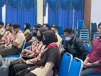 Giri Wijayantoro Terima Peserta Kontingen Jamnas XI Utusan Kwartir Cabang Gerakan Pramuka Kabupaten Jayapura