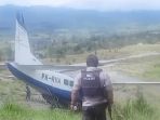 Breakingnews : Pesawat Cargo PK-RVA Alami Kecelakaan di Ilaga Papua, Begini Kondisi 2 Krew