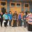Tim Kunjungan Monev Kemitraan berfoto bersama Ketua dan Pengurus Gereja GKII Klasis Mimika di depan Kantor Klasis.
