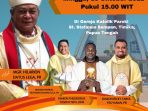 Sabtu Sore Pemberkatan Minyak Suci, Acara Pentahbisan 3 Imam dan 2 Diakon Dimulai Perarakan dari Sekolah Santa Maria