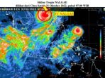 Dampak Gelombang Tinggi di Laut Papua, Siklon Tropis Nalgae Menjauhi Wilayah Indonesia