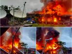 Breaking News: Kebakaran Besar Kembali Landa Kota Agats, Asmat