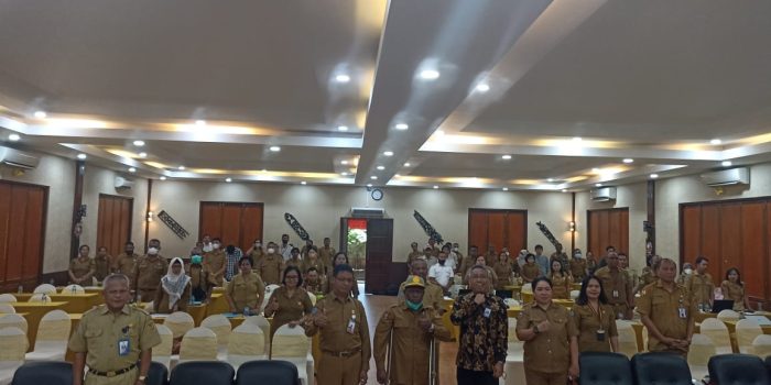 Gelar Bimbingan Teknis dan Sosialisasi SPIP, Pj. Sekda Yumte: Kompetensi dan Kemampuan ASN Mimika Masih Lemah