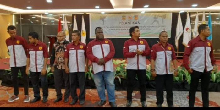 Resmi Pimpin Forki Kabupaten Mimika, Vebian Magal : Saya Yakin Karate Mimika Jaya