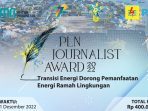 PLN Journalist Award 2022, Momen Wartawan Gelorakan Semangat Energi Bersih