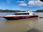 Speedboat bantuan senilai Rp 2 miliar yang kini digunakan oknum anggota DPRD Mimika.