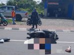 Breakingnews: Digilas Truk 10 Roda, Kepala Pengendara Sepeda Motor di Timika Pecah Berhamburan