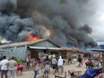 10 Kios di Deiyai Terbakar, Polisi Selidiki Penyebabnya, Kapolres : Tidak Ada Korban Jiwa