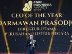 Jalankan Visi Menteri BUMN, Dirut PLN Dinobatkan Jadi CEO of The Year