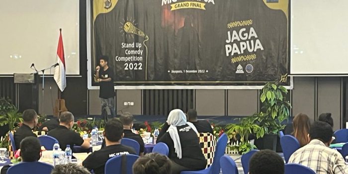 Disponsori PT Freeport dan Polda Papua, Lomba Stand Up Comedy Komunitas Jurnalis Jayapura Loloskan Lima Pemenang
