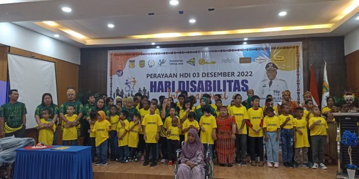 Perayaan Hari Disabilitas Internasional Tahun 2022, Plt Bupati Mimika: Tahun Depan Pemerintah Siapkan Lahan untuk SLB Negeri Mimika