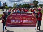 Ribuan Jemaat dari Seluruh Dedominasi Gereja di Biak Ikuti Parade Natal, Bupati Naap: Semoga Natal Bawa Kedamaian