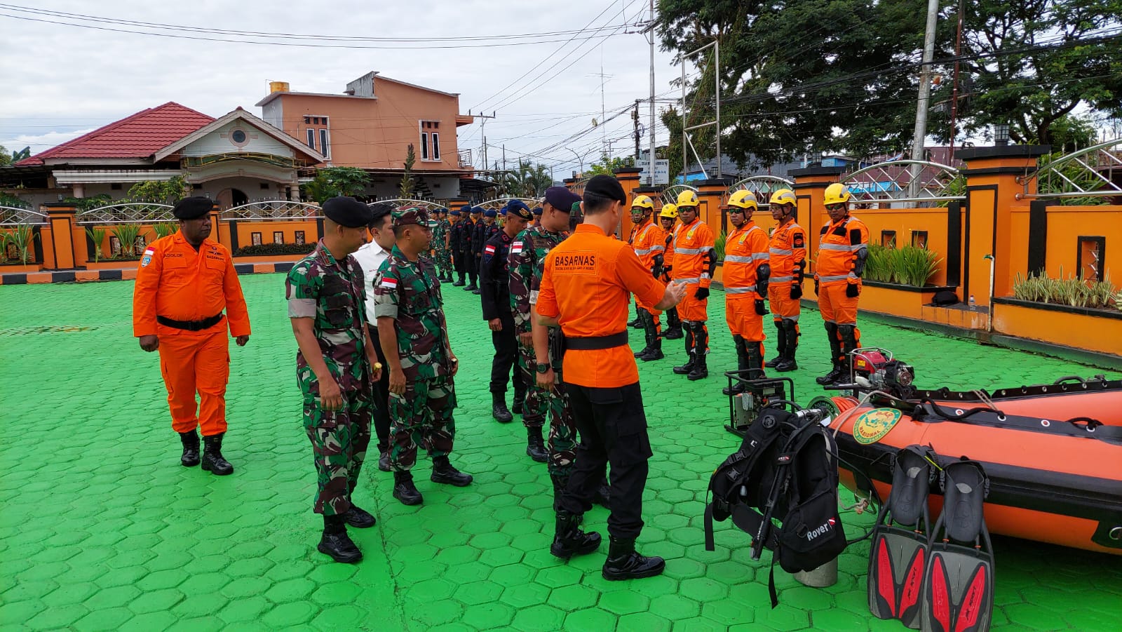 Pelaksanaan apel siaga SAR khusus jelang Nataru