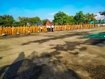 Pimpin Apel Perdana Usai Lebaran, Bupati Mathius Harap ASN Lebih Semangat Dalam Bekerja