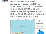 Dihantam 71 Kali Gempa Susulan, Kantor Wali Kota dan Sejumlah Fasilitas Umum di Jayapura Rusak