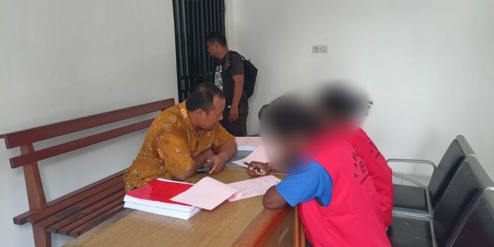 Rusuh Saat Unjuk Rasa, Dua Pemuda Diserahkan ke Jaksa