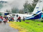 Breakingnews – Terbang dari Timika, Pesawat SAM Air Alami Kecelakaan di Beoga