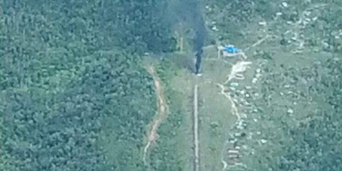 Breakingnews – Terbang dari Timika, Pesawat Susi Air Terbakar di Bandara Paro Nduga