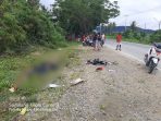 Seorang Pengendara Sepeda Motor Meninggal Dunia Dalam Kecelakaan Maut di Holtekamp Jayapura