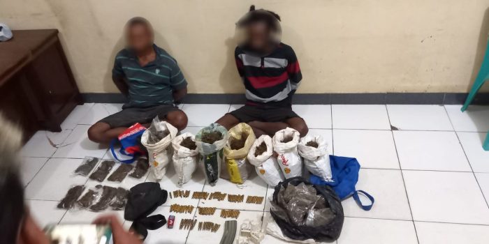 Polisi Amankan Puluhan Butir Amunisi dari Pelaku Penyalahgunaan Narkotika di Jayapura