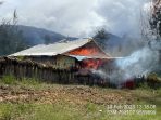 Anggota KKB Bakar Rumah dan Terlibat Kontak Senjata dengan Aparat TNI/Polri di Ilaga Papua