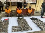 Polisi Gagalkan Penyelundupan 12 Kilogram Ganja Asal PNG, Tiga Warga Ditangkap