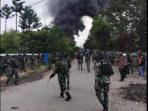 Termakan Isu Penculikan Anak, Puluhan Bangunan di Kota Wamena Dibakar Massa