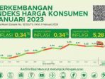 Selama Januari 2023, Timika Alami Penurunan Harga 0,6 Persen Terdalam se-Indonesia  