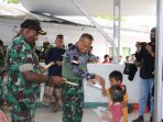 Jenderal Muhammad Saleh Mustofa Beri Motivasi Anak-anak Pengungsi Kerusuhan Wamena