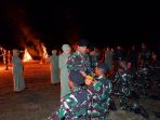 Api Menyala 7 Titik, Denkav 3/SC Timika Gelar Tradisi Korps Penerimaan Warga Baru