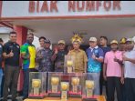 Tiba di Biak, Piala Adipura ke-6 yang Diraih Kabupaten Biak Numfor Diarak Keliling Kota
