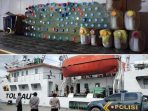 Polsek Pelabuhan Pomako Amankan 161 Liter Sopi dari Saumlaki yang Dibawa Penumpang KM Sabuk Nusantara 32