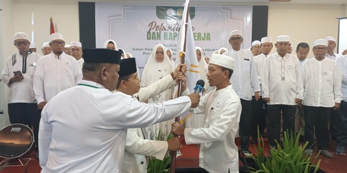 Pengurus Dilantik, Slamet Sutedjo Resmi Nahkodai Ikatan Persaudaraan Haji Kabupaten Mimika