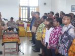 Dikukuhkan Penjabat Bupati Mappi, Ferdinand Kainakaimu Pimpin LPPD Kabupaten Mappi Periode 2023 -2027