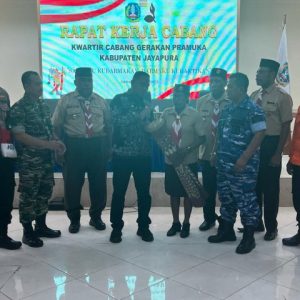 Gerakan Pramuka Kwartir Kabupaten Jayapura Gelar Raker Susun Program 2023.