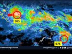 BMKG : Dua Bibit Siklon Tropis Pengaruhi Cuaca Timur-Barat Indonesia