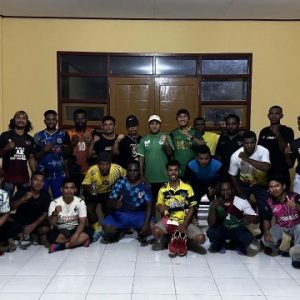 25 Pelatih Futsal se-Kabupaten Mappi Ikuti Coaching Clinic Dengan Pelatih Peraih Emas PON XX Papua